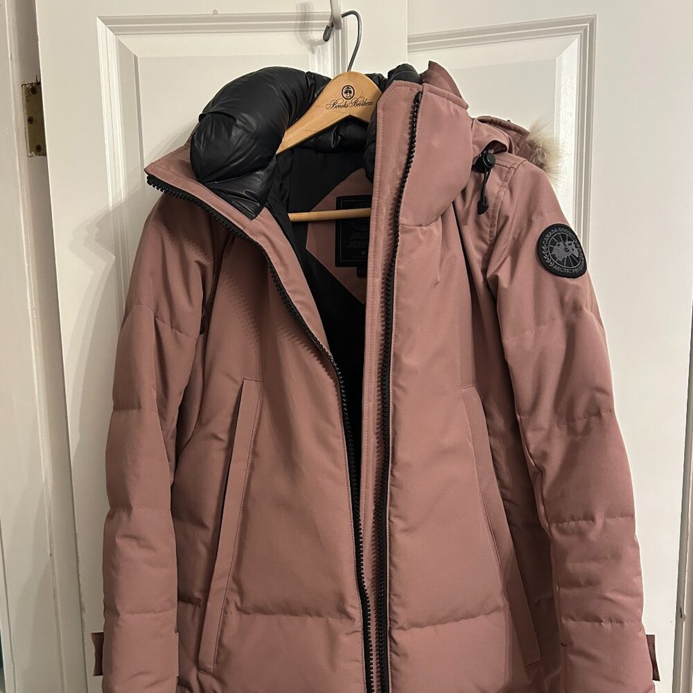 Canada Goose Kenton Parka Black Label Twilight Mauve Size Small